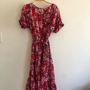 Xirena Floral dress xs